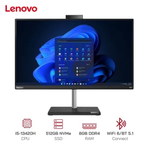 PC ThinkCentre Neo 30a 24 Gen 4 AIO Core I5-13420H, Ram 16GB, SSD 512GB, WF+BT, 24 inch FHD, Win 11H, 12SC0025VA