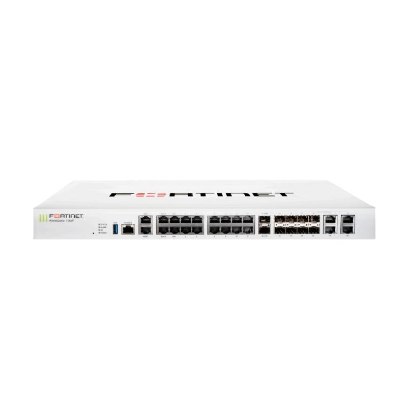 Firewall Fortinet FortiGate 100F (FG-100F-BDL-950-12), Thiết bị tường lửa cho văn phòng doanh nghiệp 150 người dùng